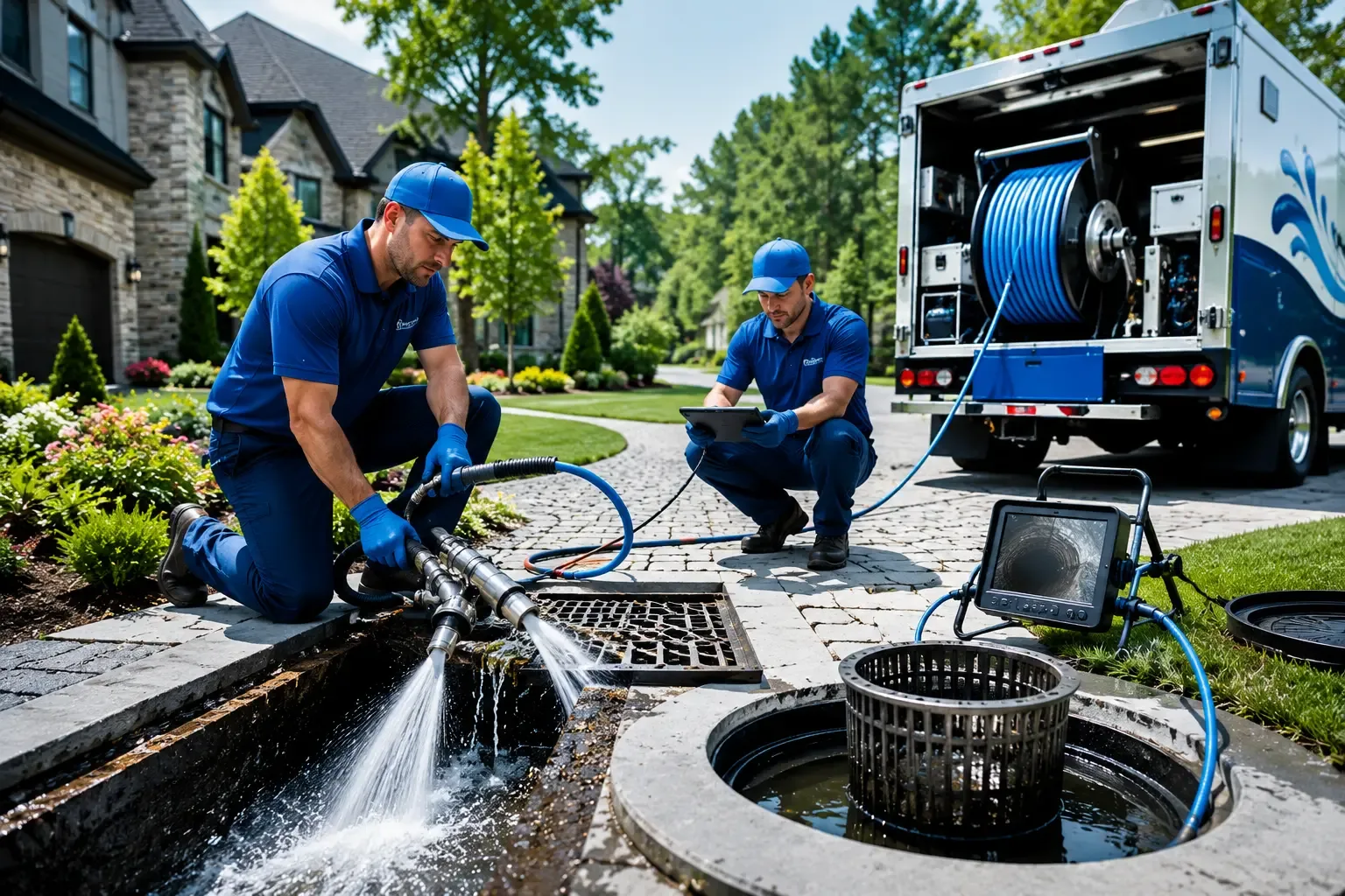 Local outdoor drain cleaning professionals in Shirley, MA